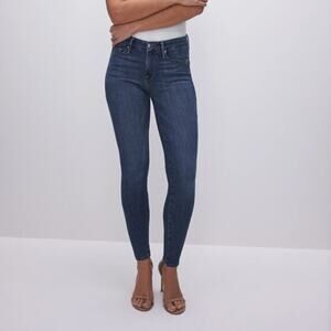 Good American Good Legs High Rise Skinny Stretch Jean In Blue004